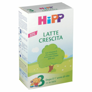 Hipp latte 3 per crescita in polvere 500 g