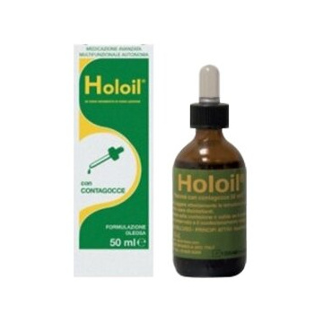 Holoil soluzione oleosa flacone con contagocce 50ml
