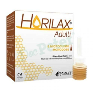Horilax adulti 6 microclismi monodose da 6 g