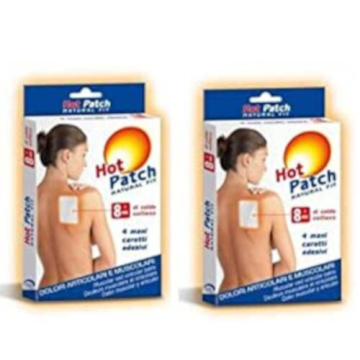 Hot patch dolori articolari e muscolari duo pack