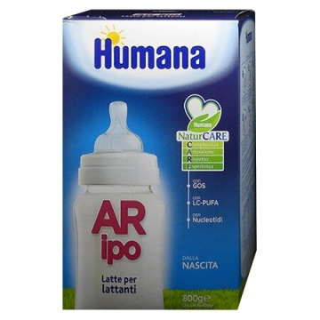Humana ar ipo antirigurgito latte in polvere  800 g