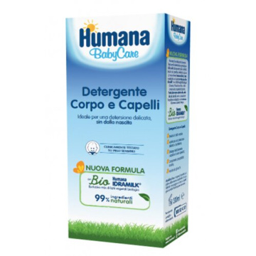 Humana baby care detergente corpo&capelli 300 ml