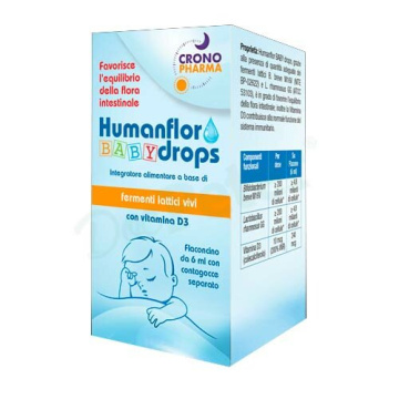 Humanflor baby drops 1 flaconcino 6 ml
