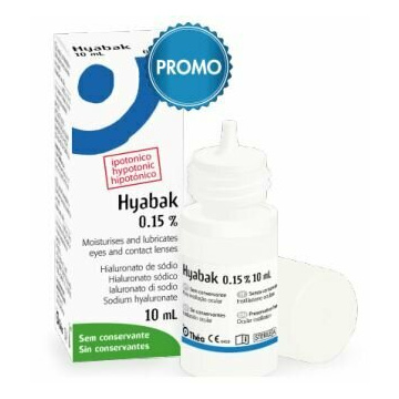 Hyabak 0,15% Soluzione Oftalmica 10 ml