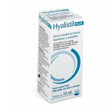 Hyalistil Plus Gocce Oculari Azione Riparatrice e Protettiva 10 ml