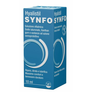 Hyalistil Synfo Soluzione Oftalmica Protettiva e Idratante per Occhi Flacone da 10ml