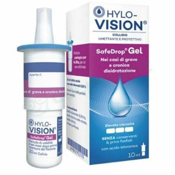 Hylovision Safe Drop Gel 0,3% Collirio Umettante e Protettivo 10 ml