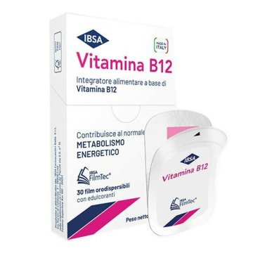 Ibsa Vitamina B12 Integratore Alimentare 30 film orodispersibili