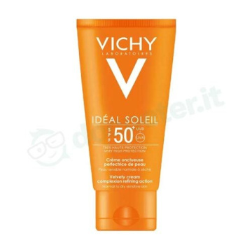 Ideal soleil viso vellutata spf50+ 50 ml