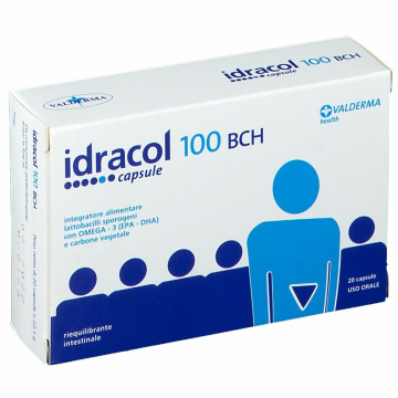 Idracol 100 bch integratore per l'intestino 20 capsule