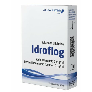 Idroflog Soluzione Oftalmica Monodose 15 flaconcini