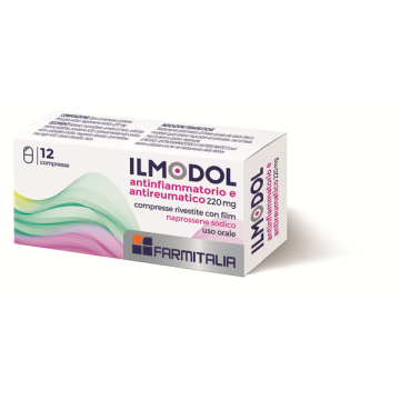 Ilmodol 220 mg Antinfiammatorio Antireumatico 12 compresse rivestite