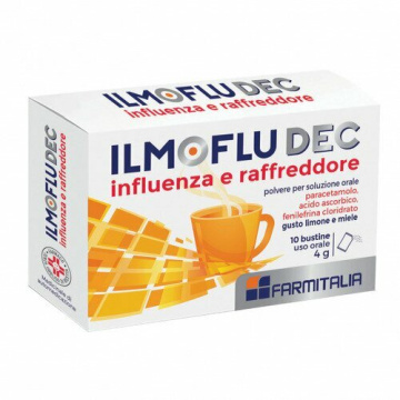 Ilmofludec Influenza E Raffreddore Gusto Limone e Miele 10 Bustine