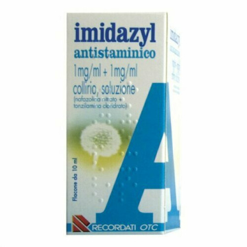 Imidazyl Antistaminico 1 mg/ml Nafazolina nitrato Collirio 10 ml
