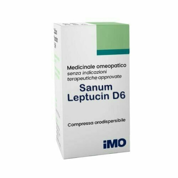 IMO Sanum Leptucin D6 Medicinale Omeopatico 10 Supposte