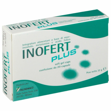 Inofert Plus Integratore per Equilibrio Ovulazione 20 capsule