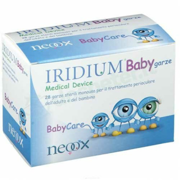 Iridium Baby Garze Sterili Oculari 28 garze