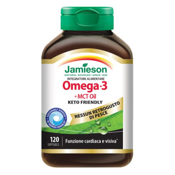 Jamieson omega 3 + mct oil 120 softgels