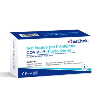 JusCheck Test Salivare per l’Antigene Covid-19