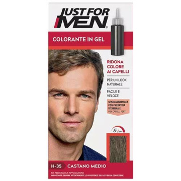 Just For Men Colorante In Gel Kit H45 Castano Medio 66 ml