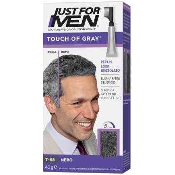 Just for men touch of gray nero 40 g