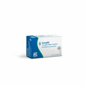 Ketoftil Collirio 0,05% Ketotifene 25 Fiale 0,5 ml