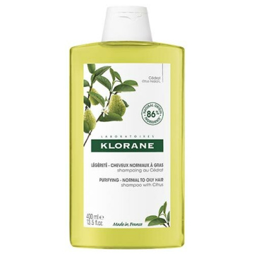 Klorane Shampoo al Cedro Capelli Normali a Grassi 400 ml