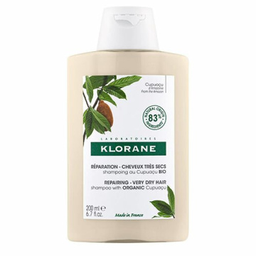 Klorane Shampoo al Cupuaçu Bio Ristrutturante 200 ml