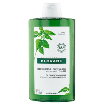 Klorane Shampoo all'Ortica Bio Capelli Grassi 400 ml