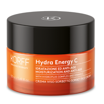 Korff Hydra Energy C Sorbetto Crema Viso Anti-Age e Idratante 50 ml