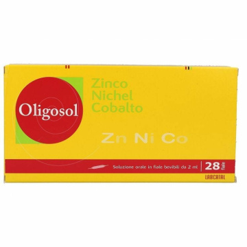 Labcatal oligosol zinco/nichel/cobalto 28 fiale 2 ml