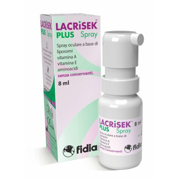 Lacrisek plus spray senza conservanti soluzione oftalmica 8ml