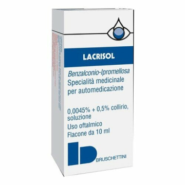 Lacrisol Collirio 50 + 4,5 mg  Benzalconio cloruro Flacone 10 ml