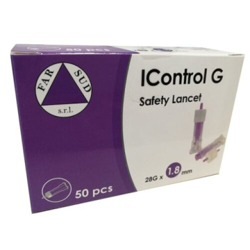 Lancette pungidito icontrol g safety gauge 28 1,8 mm 50 pezzi