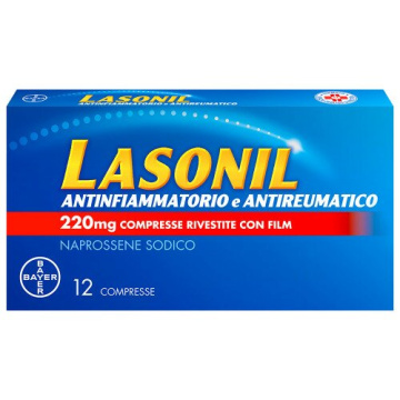 Lasonil Antinfiammatorio e Antireumatico 220mg 12 Compresse