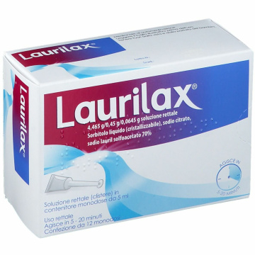 Laurilax 12 contenitori monod 5 ml