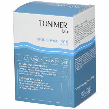 Lavaggio nasale tonimer lab fluido monodose 30 flaconcini 5ml