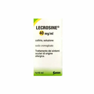 Lecrosine 40 mg/ml collirio 10 ml 