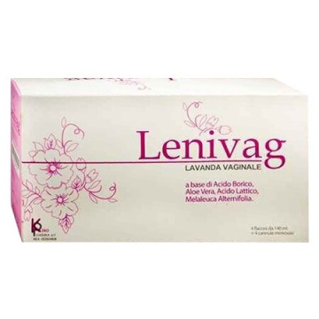 Lenivag lavanda vaginale 4 flaconi 140 ml