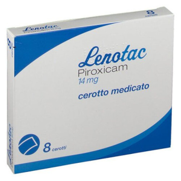 Lenotac 8 cerotti medicati dolore&infiammazione