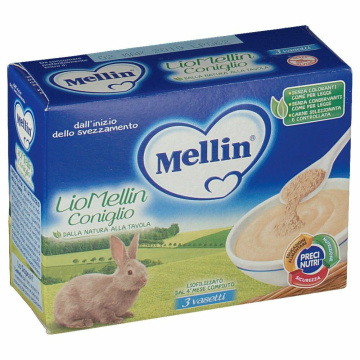 Liomellin coniglio liofilizzato 10 g 3 pezzi