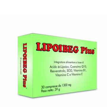 Lipoibeg plus 30 compresse da 1300 mg