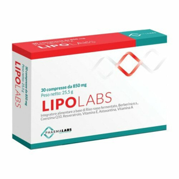 Lipolabs 30 Per Controllo Valori Colesterolo Compresse 850mg