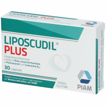 Liposcudil Plus Integratore per Colesterolo 30 capsule