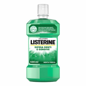 Listerine Collutorio Difesa Denti e Gengive 500 ml