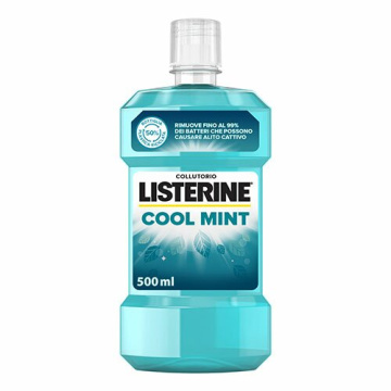 Listerine Cool Mint Collutorio alla Menta Anti Placca 500 ml