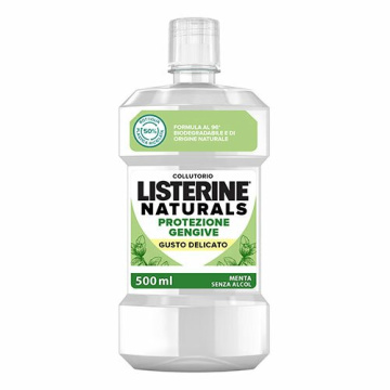 Listerine Naturals Collutorio Protezione Gengive Delicato 500 ml