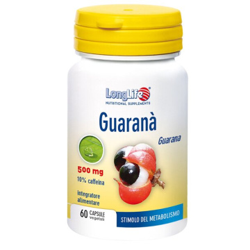 Longlife guarana 60 capsule vegetali