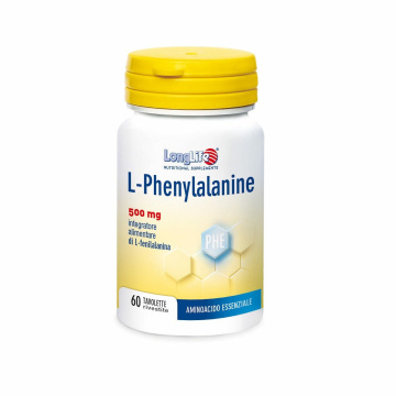 Longlife l-phenylalanine 500 mg 60 tavolette