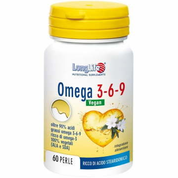 Longlife omega 369 vegan 750 mg 60 perle